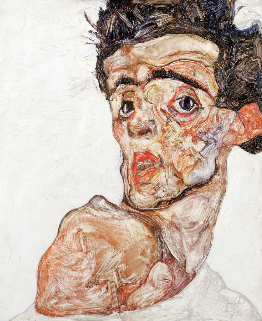 Egon Schiele - Autoportret