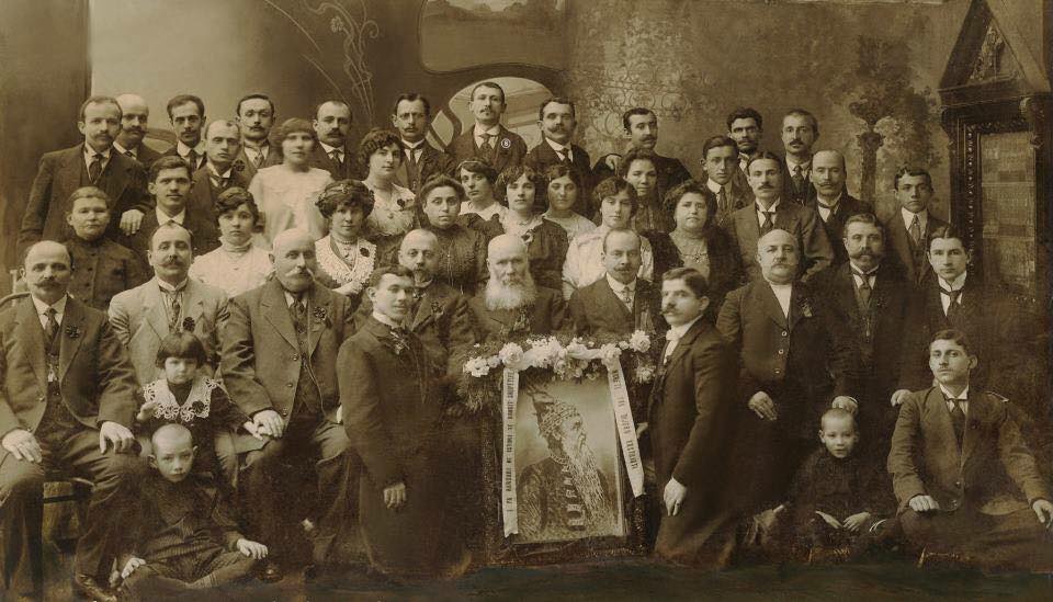 Shqiptarë të Ukrainës - Odesë, 28 nëntor 1913 (foto nga Spiro e Liljana Bushi) 