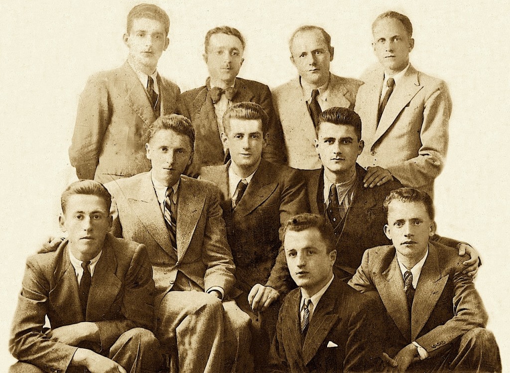 Studentë shqiptarë Montpellier Francë 1938, mes tyre edhe Omari, Rami etjerë