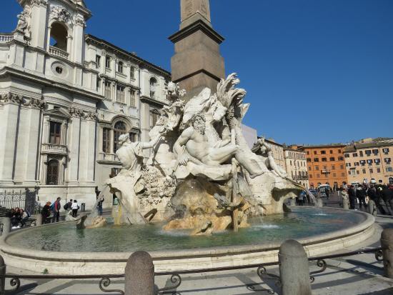 Fontana dei Quattro Fiumi, - Piazza Navona, Rome