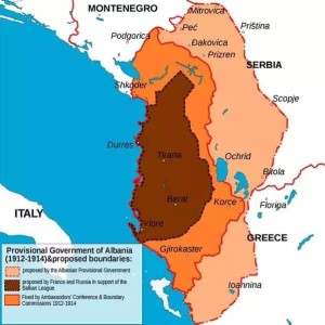 Harta të Shqipërisë "Londineze"