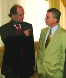Takimi i fundit i autorit me Presidentin Ibrahim Rugova, 2005 në Presidencën e Kosovës