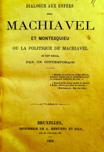 M. Jol - Dialogue aux enfers 1864