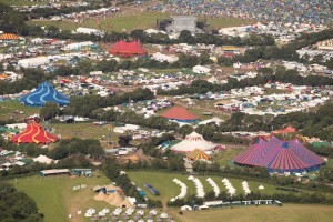Pamja e Glastonbury në ditët e festivalit 2022