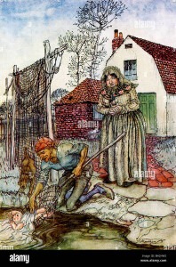 Peshkatari dhe Gruaja e tij - Vellezerit Grimm