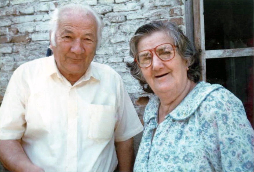 Lazër Radi dhe e shoqja Viktoria 1993