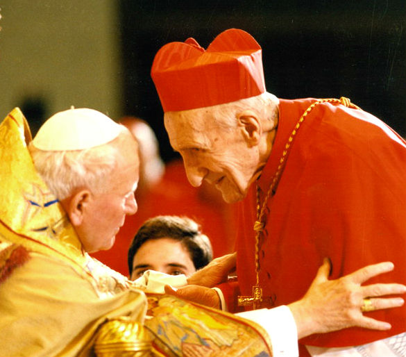 Papa Gjon Pali i II dhe Kardianl Koliqi
