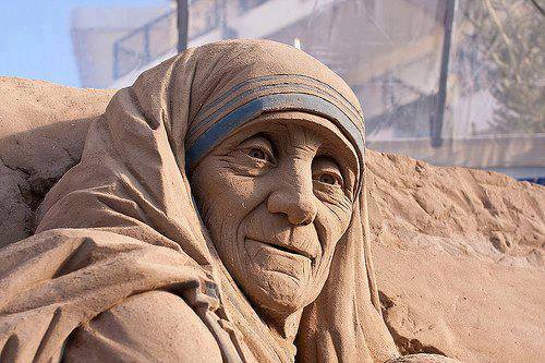 Nënë Tereza prej rëre