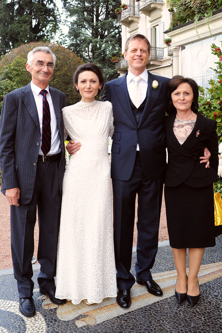 Edira Merlika Hepburn me prindët Evgjeni dhe Teuta