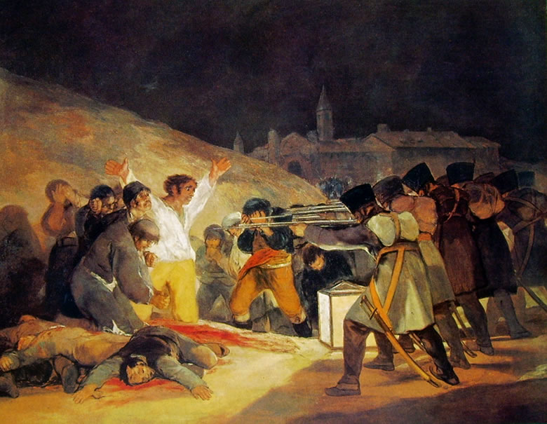Goya - Pushkatimi i 3 majit 1808