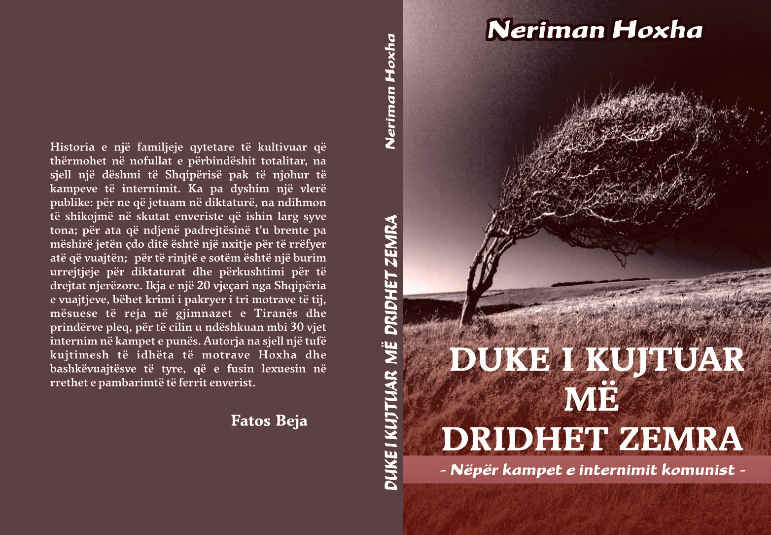 Neriman Hoxha - Kopertina e Librit