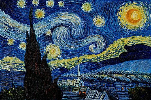 Van Gogh - Nata e yjeve qe ndrisin