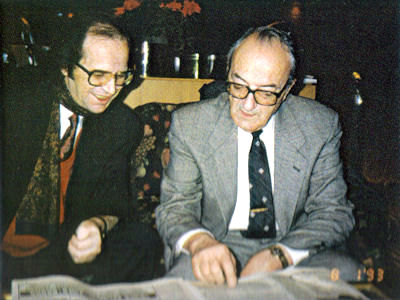 Presidenti Rugova dhe Prof. Sami Repishti 1993