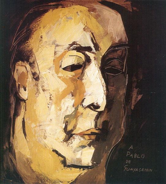 Pablo Neruda (pikture Guayasamin)