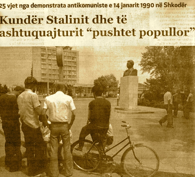 Shkoder - 14 Janar 1990