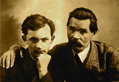 Maxim Gorkij dhe i biri Maksimi  (1912)