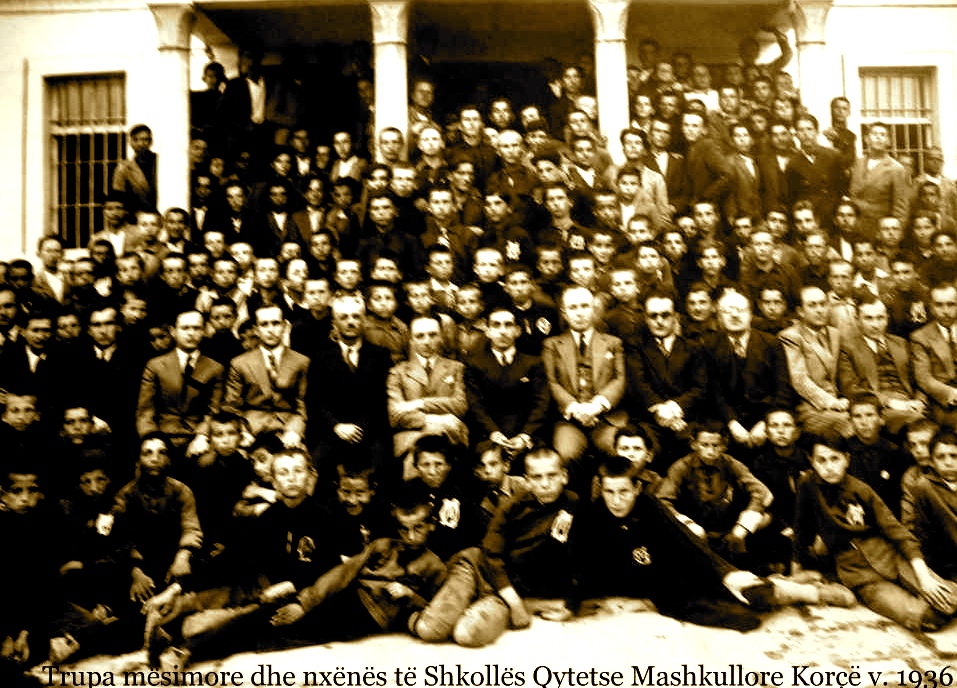 Shkolla Qytetse Mashkullore - Korçë 1936