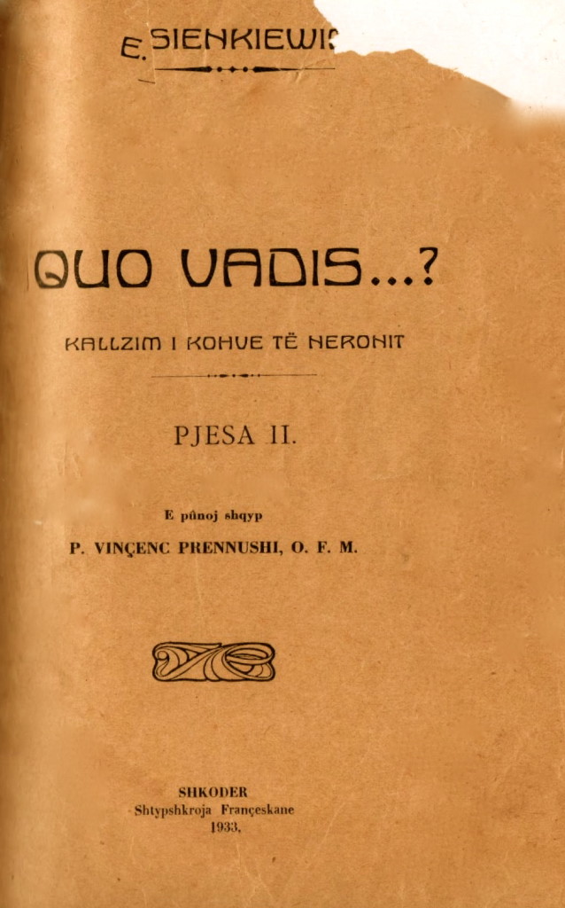 Quo Vadis? - Henryk Siekiewicz 2 - Prennushi