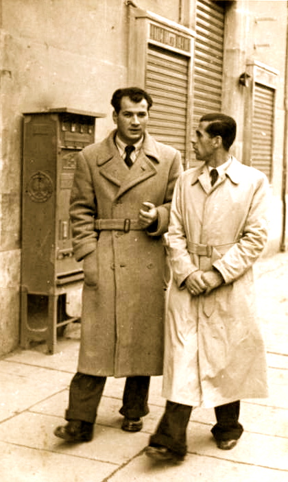 Lazer Radi e Gino Lanzillotta - Rome 1941