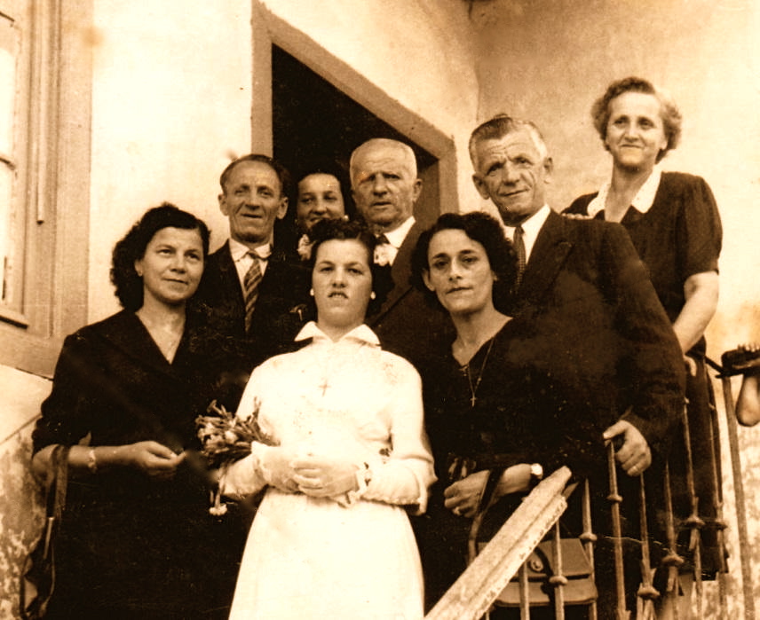 Dasma e vajzes se dajes Kel Vila Antoni dhe Stefa, Balto dhe Roza