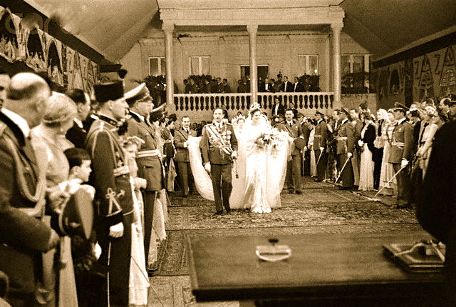 Dasma e Ahmet Zogu - Ceremonia e nenshkrimit 1938