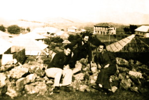 Migjeni, Lazër Radi dhe Hajdar Delvina - Pukë 1936