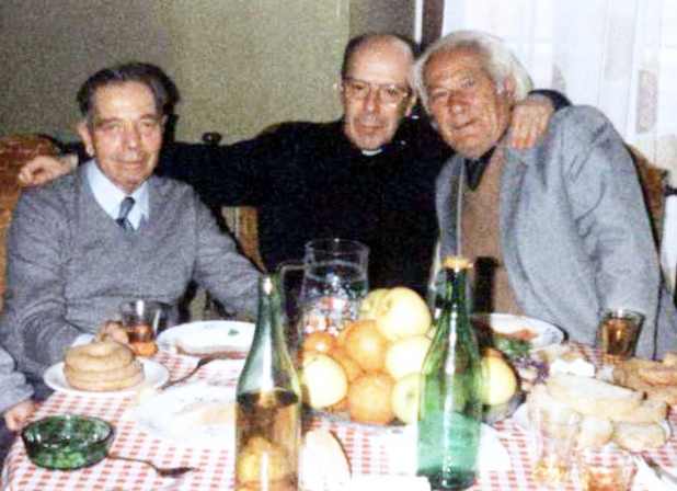 Lazer Radi me Augusto Previtalin dhe don Salvatoren - Genazno 1991