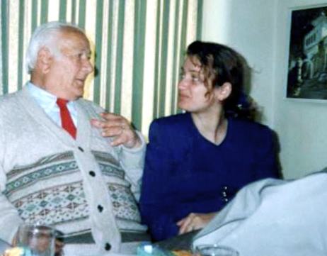 Lazër Radi dhe pianistja Ermira Zyrakja - Zvicër 1995