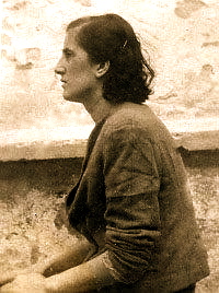 Viktoria Radi 1952 - foto e arkivit te Ministrisë së Brendëshme 