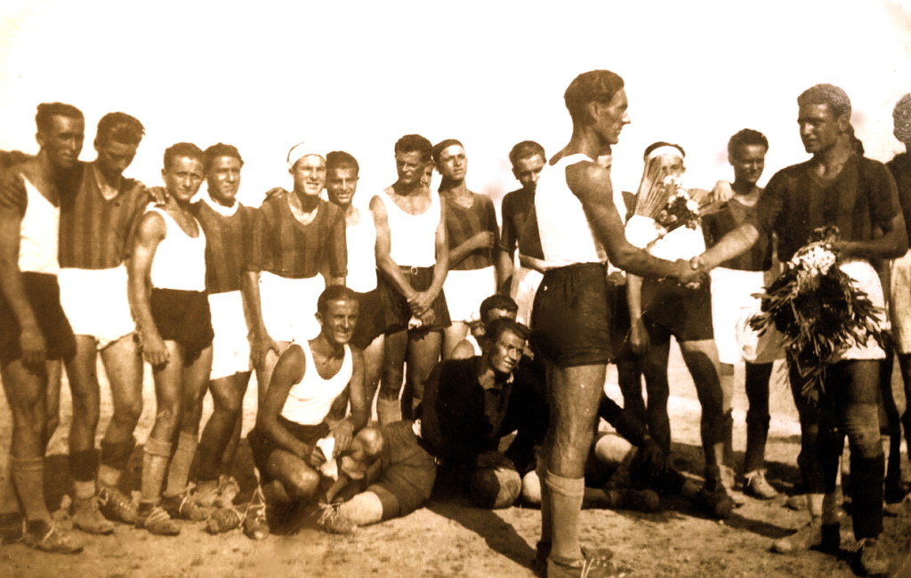 Rome 1937 - Anzio - Studentet Shqiptare 1-3