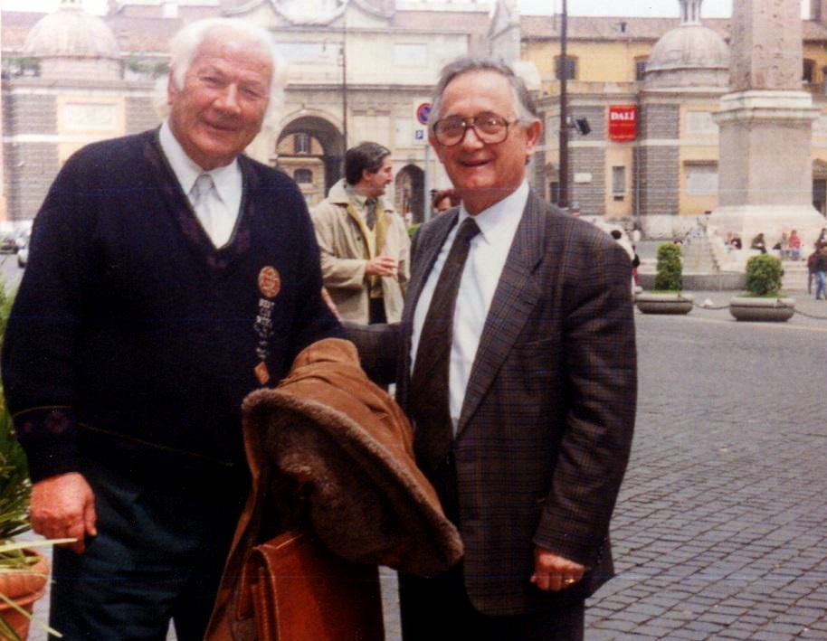 Lazer Radi dhe Albert Akshia - Rome 1991