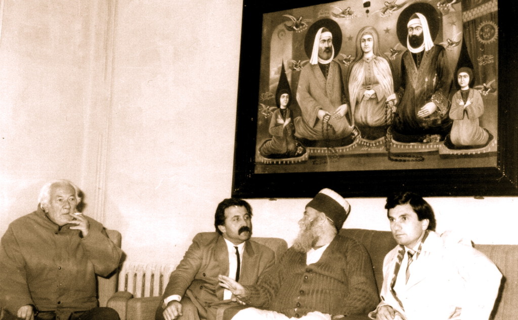 Nё Kryegjyshatё te Baba Reshat Bardhi Lazri, M. Jaku, I. Beqiri - Tiranё 21 dhjetor 1991