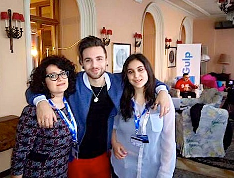 Ana Radi, Alessio Bernabei e Lorenza Fici - Sanremo 2016