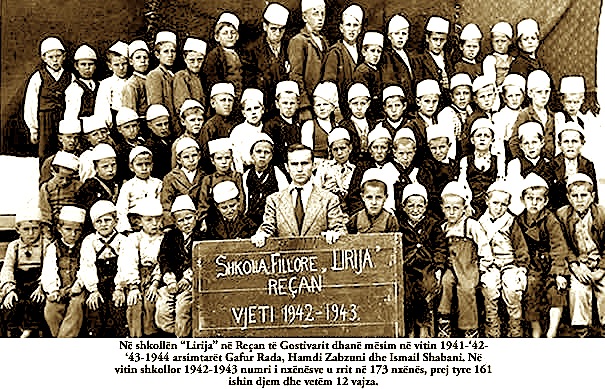 Shkolla Liria ne Reçan te Gostivarit (1942-1943)
