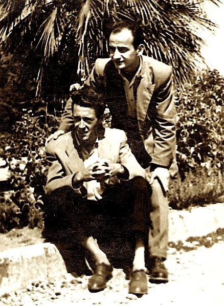 Amik Kasoruho dhe Robert Shvarc ne vitin 1956