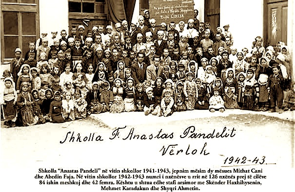 Shkolla "Anastas Pandeli" Vertok Maqedoni (1942-1943)