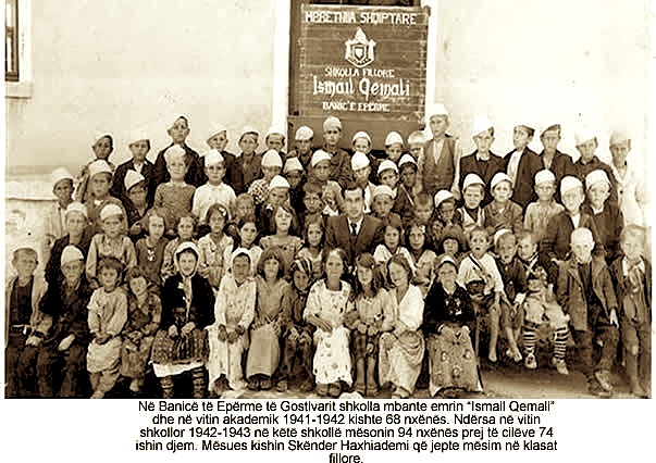 Shkolla "Ismail Qemali" Banice e Eperme - Gostivar (1942-1943)