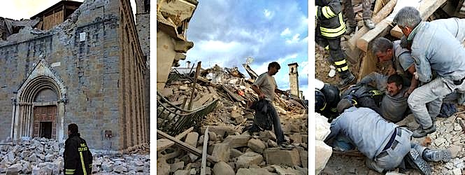Pjesë nga Tërmeti i 24 gushtit 2016