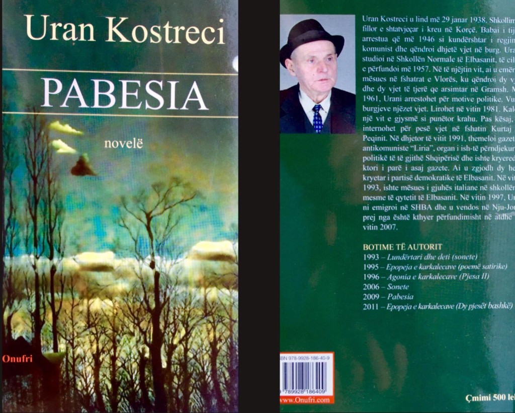 Uran Kostreci - Pabesia (Novelë)