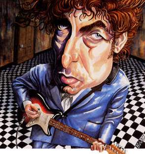 Bob Dylan - si karikaturë