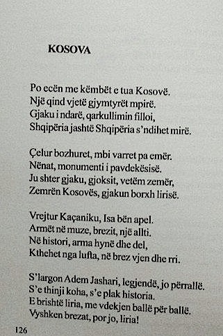 Kosova - poezi e Dalan Luzajt