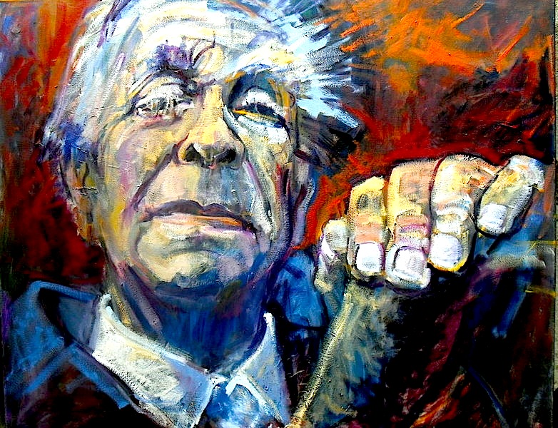 Jorge Luis Borges - pikture nga Beti Alonso