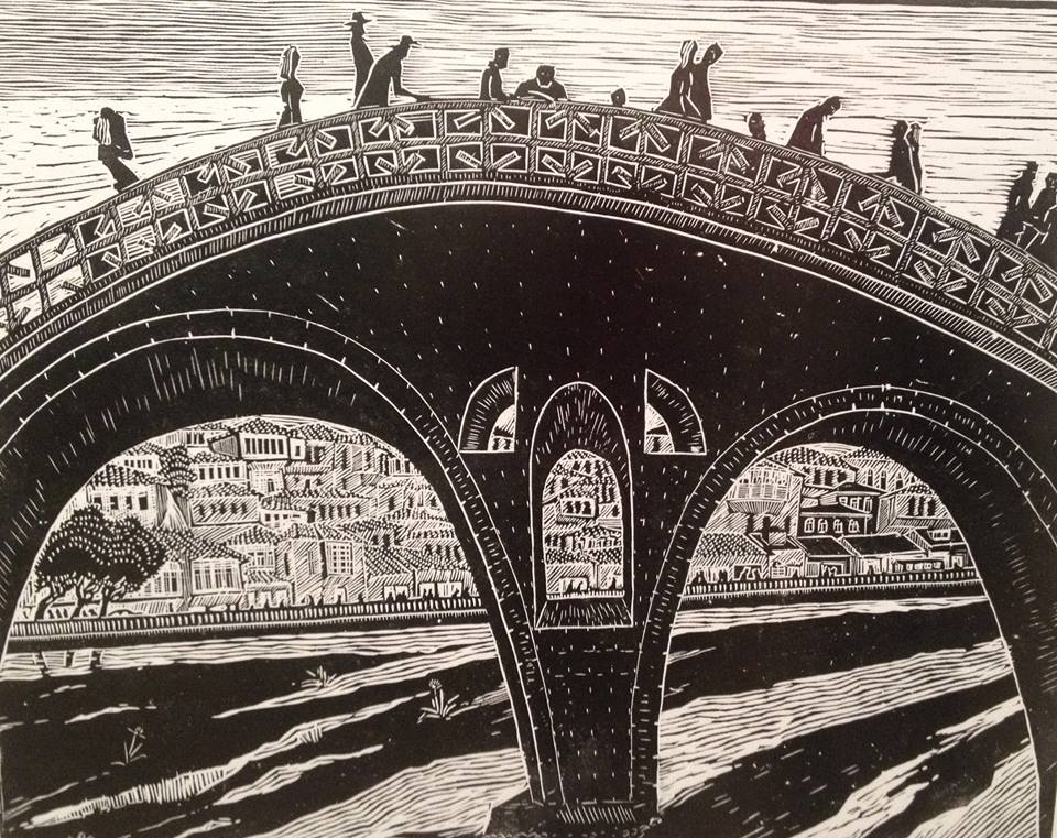 Ura e Gorricës - grafikë Abaz Hado