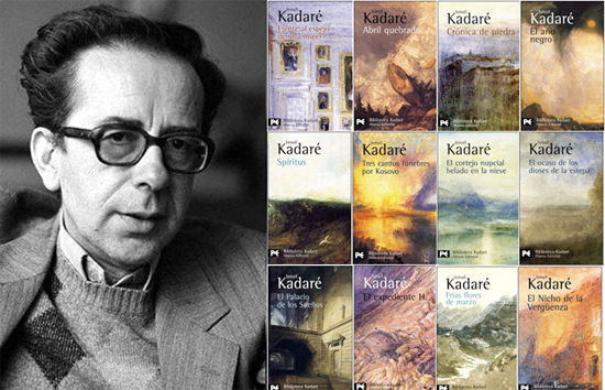 Ismail Kadare dhe pjese nga botimet e tij
