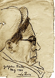 Guljelm Deda - skica Lek Pervizi (Pluk 1960)