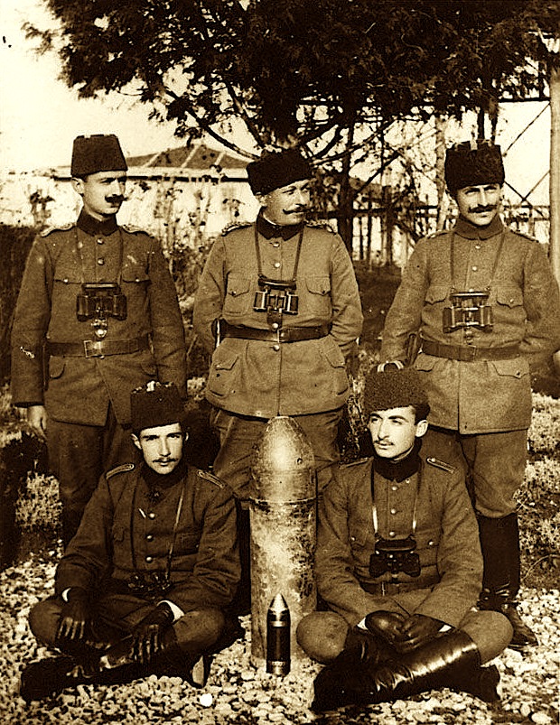 Hasan Riza Pasha dhe shtabi i tij