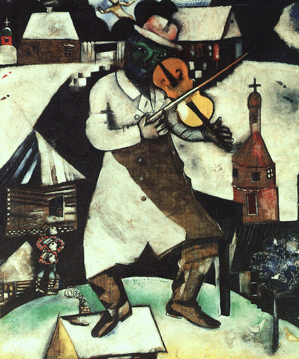 Marc Chagall - Fidler