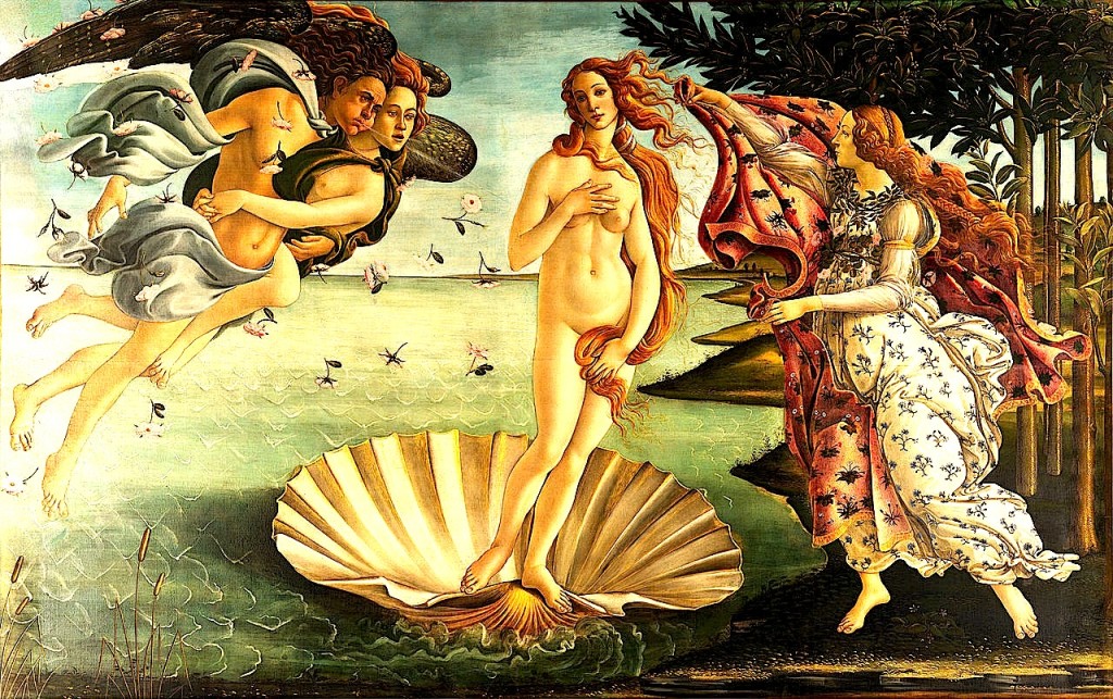 Sandro Botticelli - Lindja e Veneres