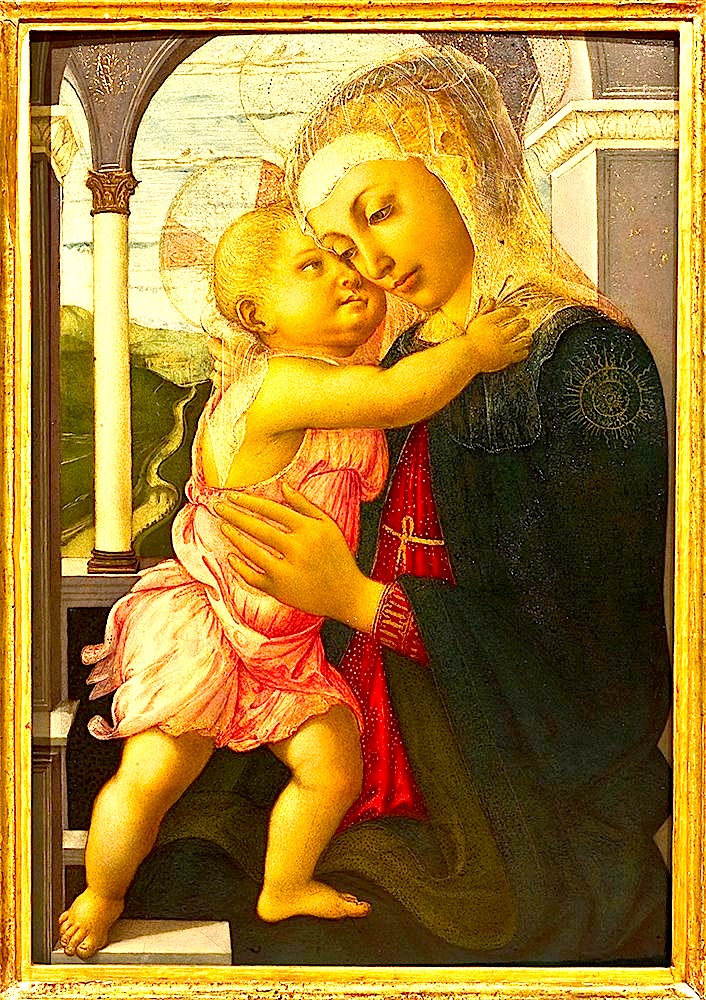 Sandro Botticelli - Virgjnesha dhe Fëmija