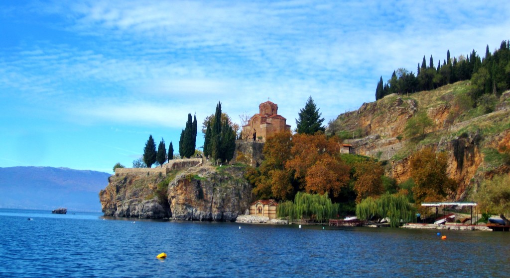 Pamje nga bregu i Ohrid